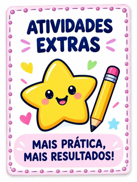 Capa do bônus Atividades Extras