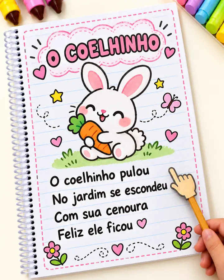 Página de leitura: O Coelhinho