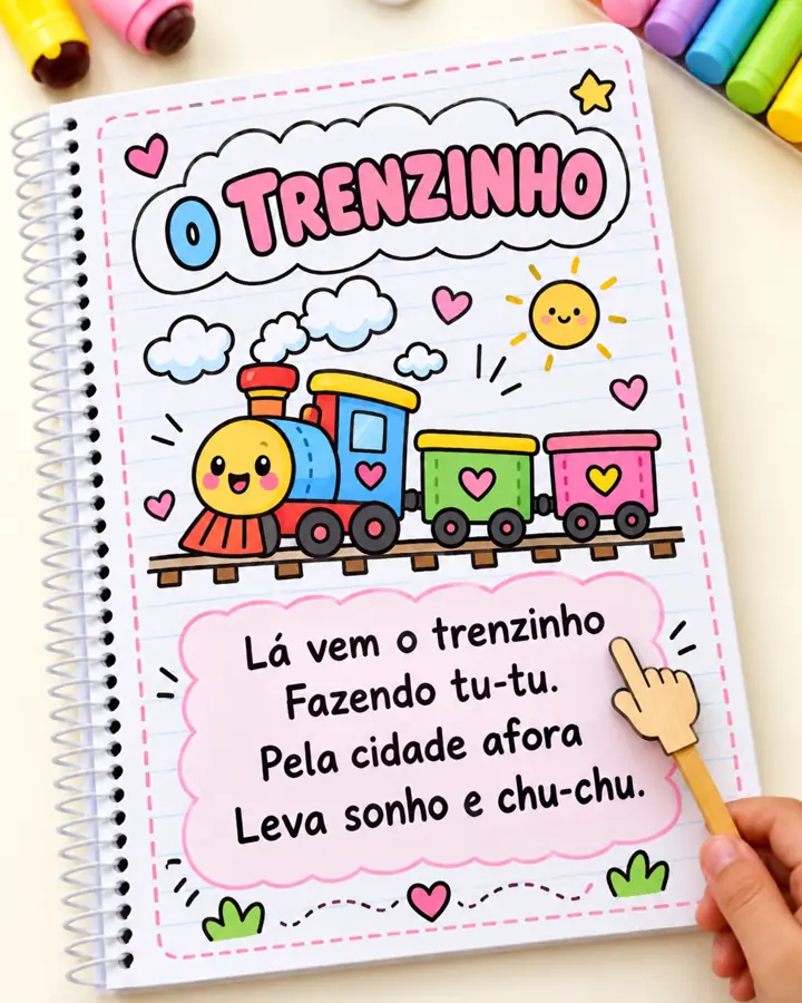 Página de leitura: O Trenzinho