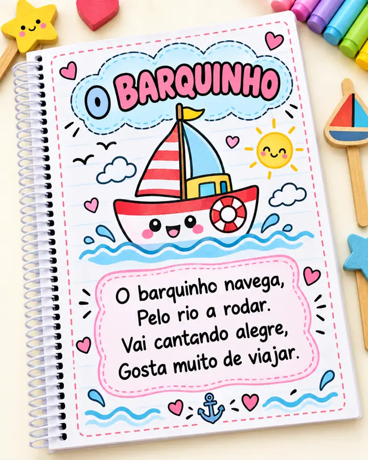 Página de leitura: O Barquinho